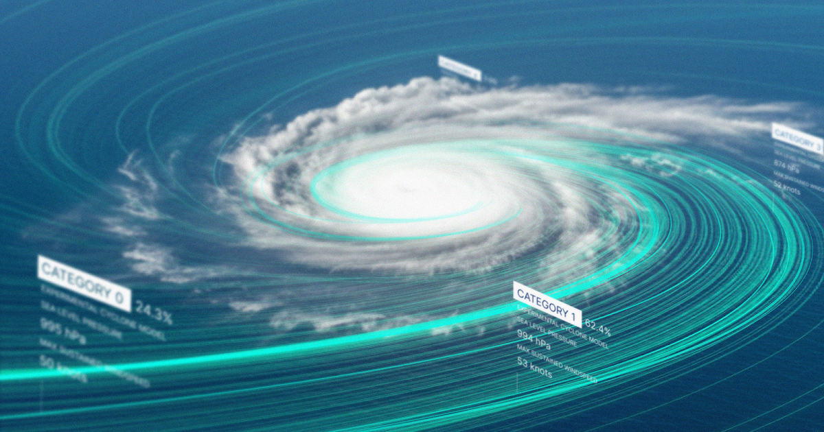 How we're supporting better tropical cyclone prediction with AI