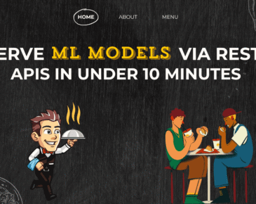 SServe Machine Learning Models via REST APIs in Under 10 Minutes