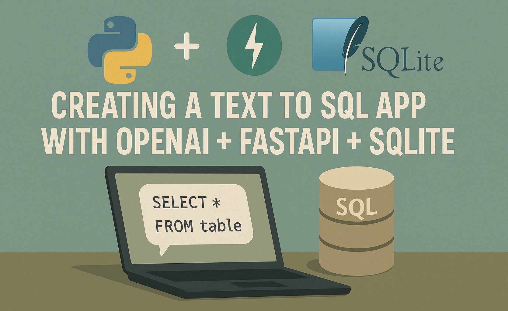 Creating a Text to SQL App with OpenAI + FastAPI + SQLite