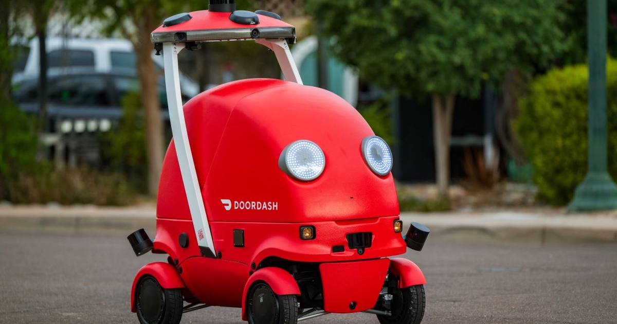 DoorDash Launches Small-Scale Delivery Robot