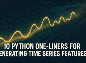 10 Python One-Liners for Generating Time Series Features