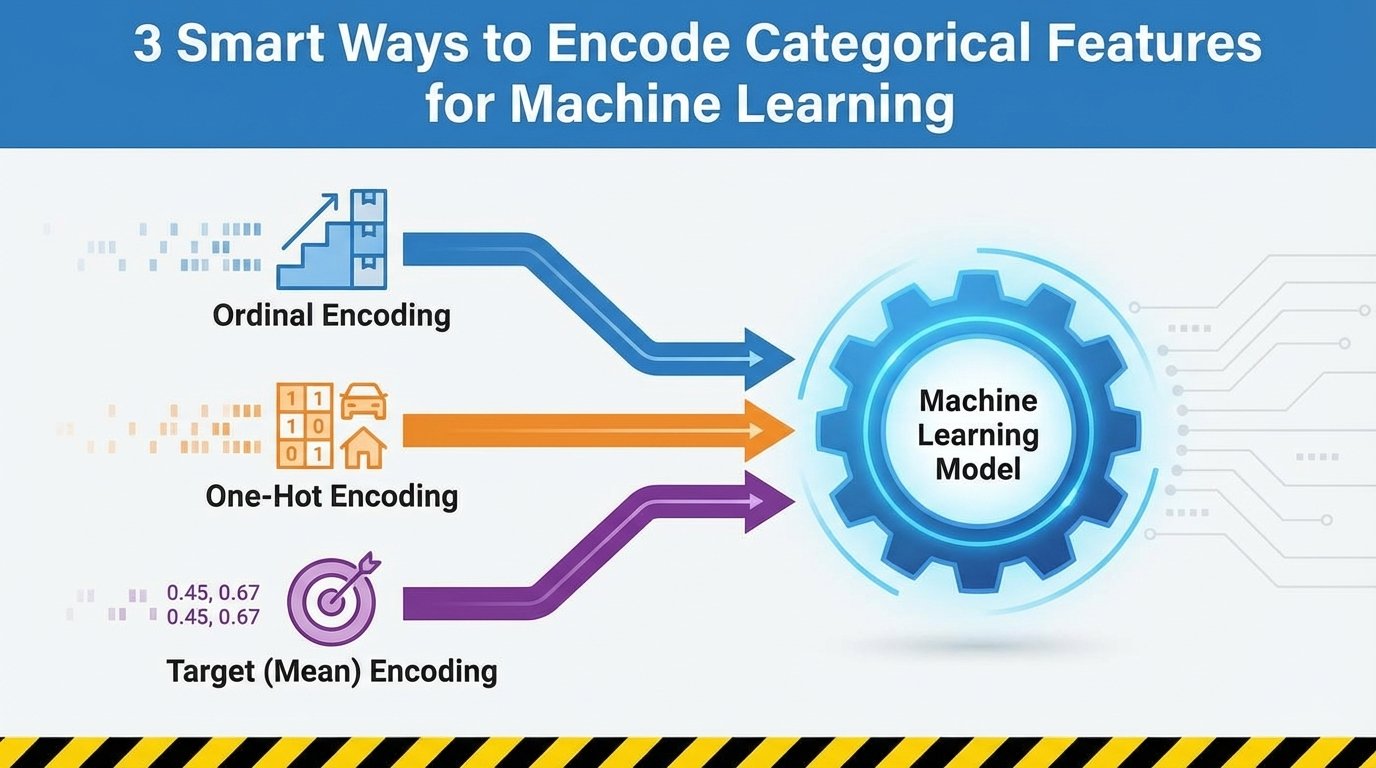 3 Smart Ways to Encode Categorical Features for Machine Learning