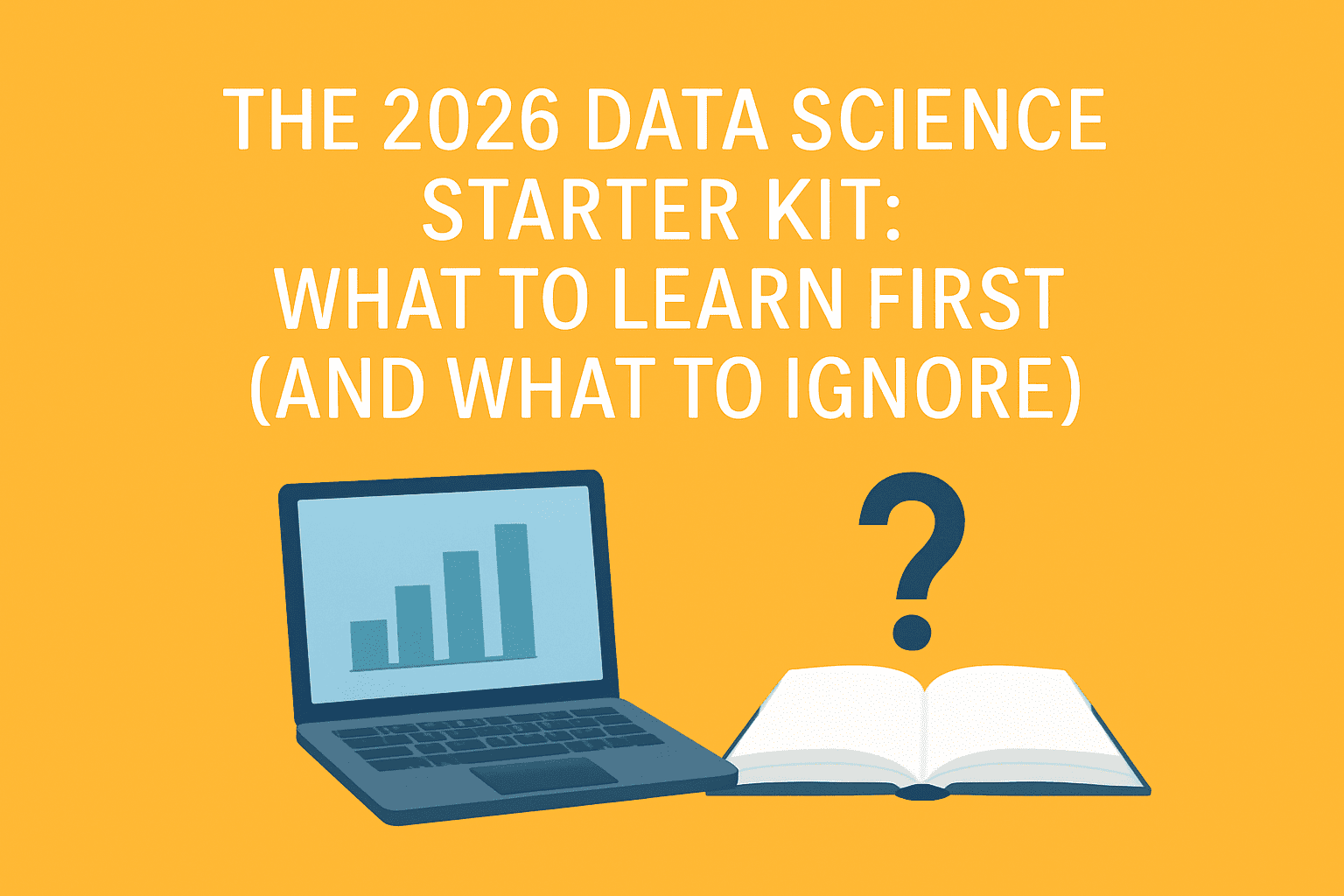 The 2026 Data Science Starter Kit: What to Learn First (And What to Ignore)