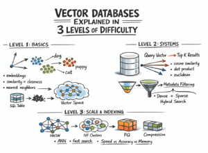 Vector Databases Explained in 3 Levels of Difficulty