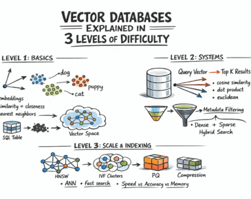 Vector Databases Explained in 3 Levels of Difficulty