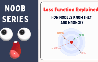 Noob Series: Loss Function Explained (How Models Know They Are Wrong)