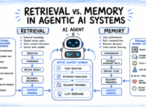 Retrieval vs. Memory in Agentic AI Systems
